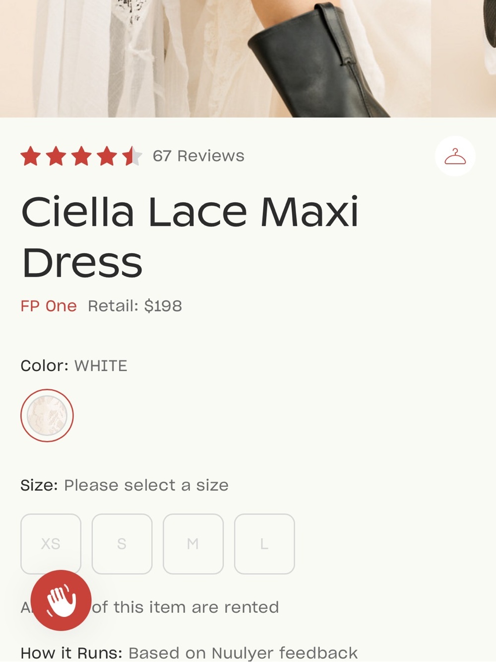 Free People Ciella Floral Lace Milkmaid Maxi Dress - Picture 4 of 12